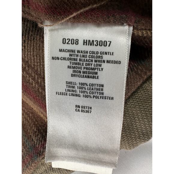 VTG Columbia Barn Field Coat Heavy Duck Cotton Lined Olive Brown RiverLodge XL - Picture 9 of 13